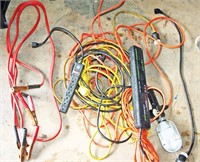Extension Cords, Trouble Light, Jumper Cables