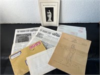 Vintage religious convent ephemera. Nuns.