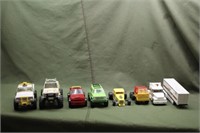 (7) Vintage Toy Trucks