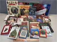 NICE CHRISTMAS BOOK LOT INCLUDING HARDCOVER