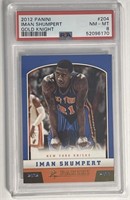 2012 Panini #204 Iman Shumpert PSA 8 Rookie Card!