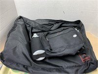 Black Ferrari Bag And Hip Sac