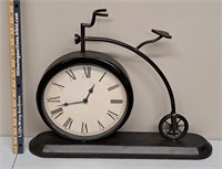 Metal Bicycle Clock