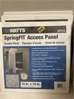 3 Access Panels 14x14