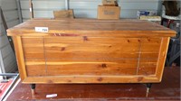 Small Wooden Blanket Chest