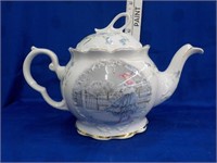 Crown Dorset teapot top repaired
