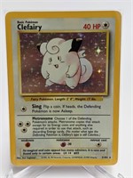 1999 Pokemon Clefairy Base Set Rare Holo 5/102