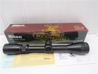 Nikon Buckmasters 3-9x40 Nikoplex Reticle Matte