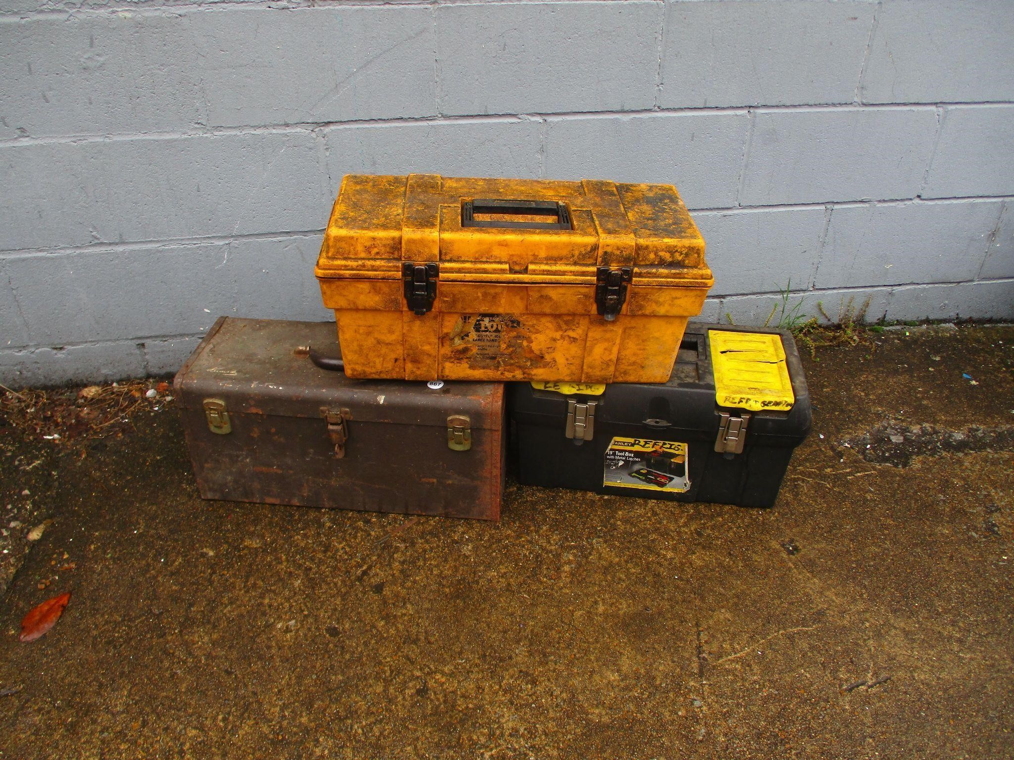 3 Tool Boxes