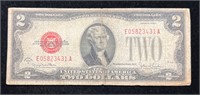 1928 G $2 Red Seal Note