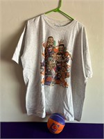 Phoenix Suns Collectors T-Shirt + Foam Basketball