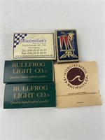 Lot of Vintage Matchbooks