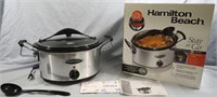 *NEW* HAMILTON BEACH 6 QT STAY OR GO SLOW COOKER