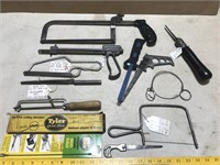 Saws- Cable, Rod, Keyhole, etc., 10pc. Multi Tool