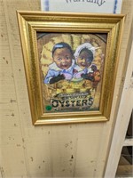 Chesapeake Oysters Framed Print 11 x 13