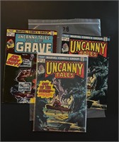 Uncanny Tales from the Grave Lot Marvel Bronze Age
