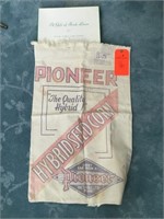 Pioneer gift linen, Pioneer seed sack