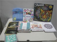 Assorted Coloring Books & Accessories
