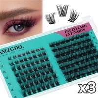 3X AMZGIRL DIY EYELASH EXTENSION VODKA RUM