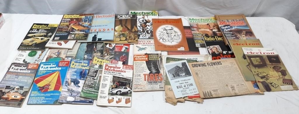 Popular mechanics vintage magazines