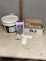 Tile grout and tile adhesive