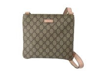 GUCCI GG Pink Strap Shoulder Bag