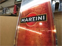 Martini & Rossi Double Sided Plastic Sign