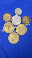 Coins - Republic Of Kenya Lot Of 7
