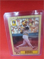 1987 Topps Barry Bonds Rookie Baseball Card #320