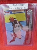 2006 Topps LaBron James Basketball Card #36