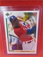 1990 UD Michael Jordan Rookie Baseball Card SP1