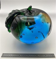 Art Glass Multi Color  Apple