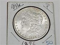 1896 UNC? Morgan Silver Dollar Coin
