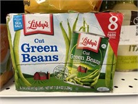 Libbys green beans 8 cans