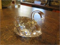 Swarovski Crystal swan