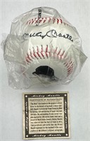 Mickey Mantle Signature Baseball