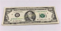 1977 One Hundred Dollar Note