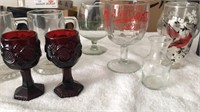 Assorted Barware/ Glasses