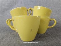 Centura Corningware Cups Yellow