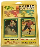 Unopened 1991 Classic Hockey with Lindros RC