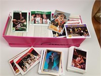 Shoebox Of Assorted Basketball Cards