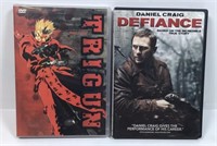 New Open Box Trigun & Defiance DVD’s