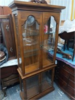 Mid-Century 4 door display / Curio cabinet