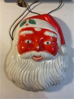 NOMA ELECTRIC CORP. VINTAGE LIGHT UP SANTA HEAD IN
