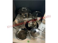 Emeril & Revere Assorted Pots & Pans