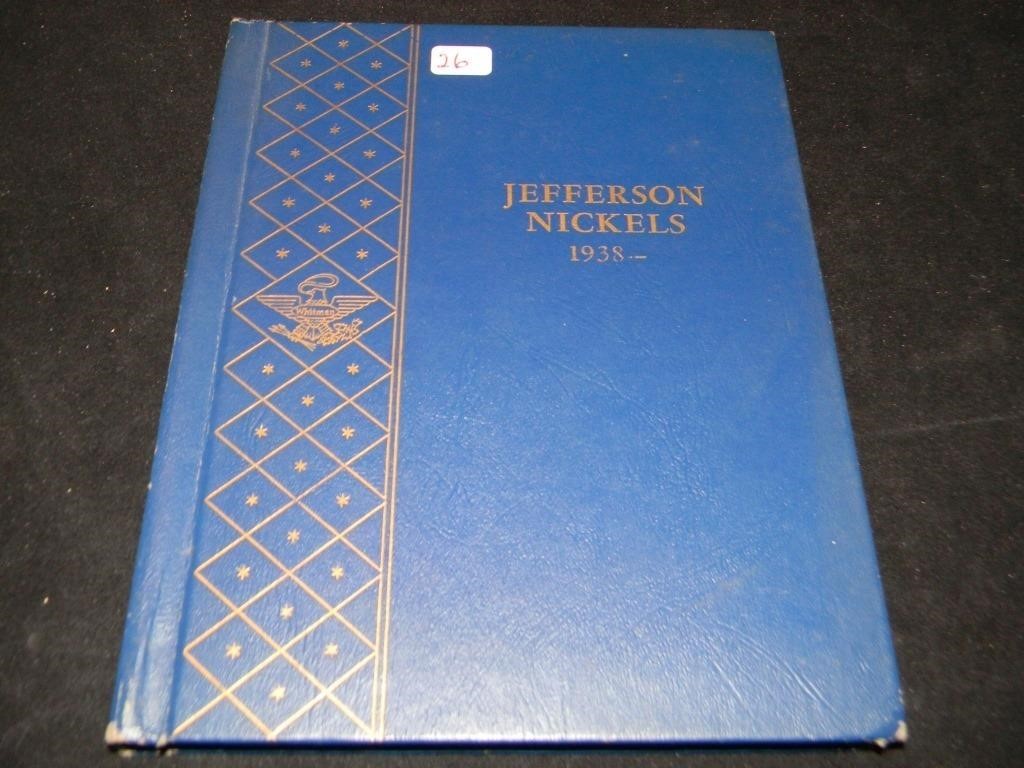 Album Jefferson Nickels 1938 - 1965  (72 coins)