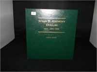 Album Susan B. Anthony Dollars 1979, 80, 81 & 1991