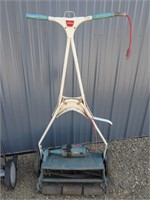 Vintage Sunbeam electric push mower - tested and