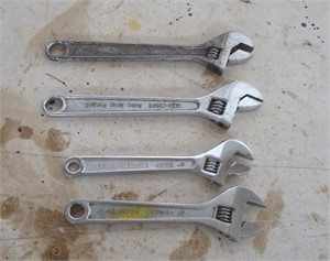 4 -Adjustable wrenches