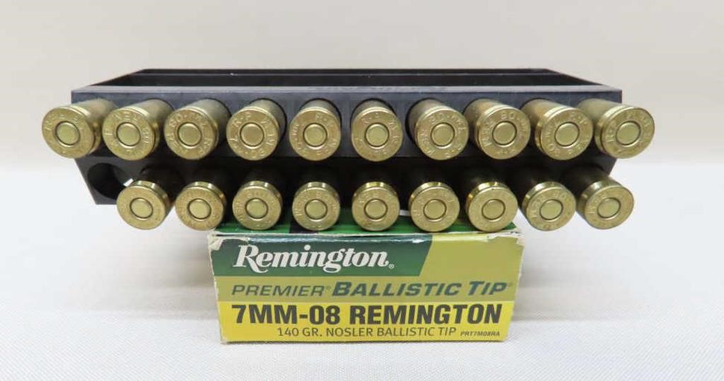 19 Rds. Remington 7mm-08